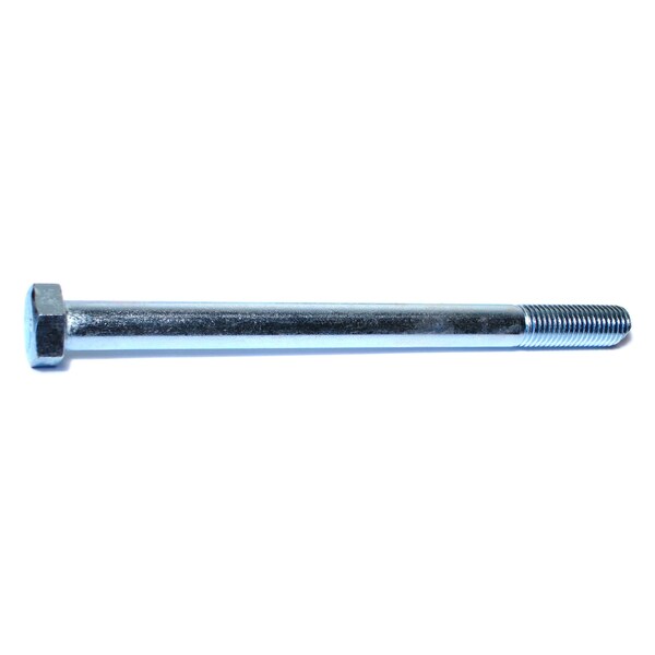 Midwest Fastener Grade 5, 3/4"-10 Hex Head Cap Screw, Zinc Plated Steel, 10 in L, 10 PK 00411 - main